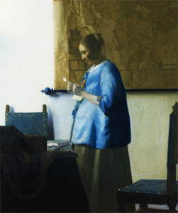 Vermeer's Woman in Blue regains its hues